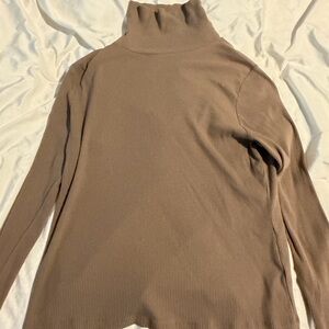 Old Navy Women's Cowl Neck Sweater in Taupe